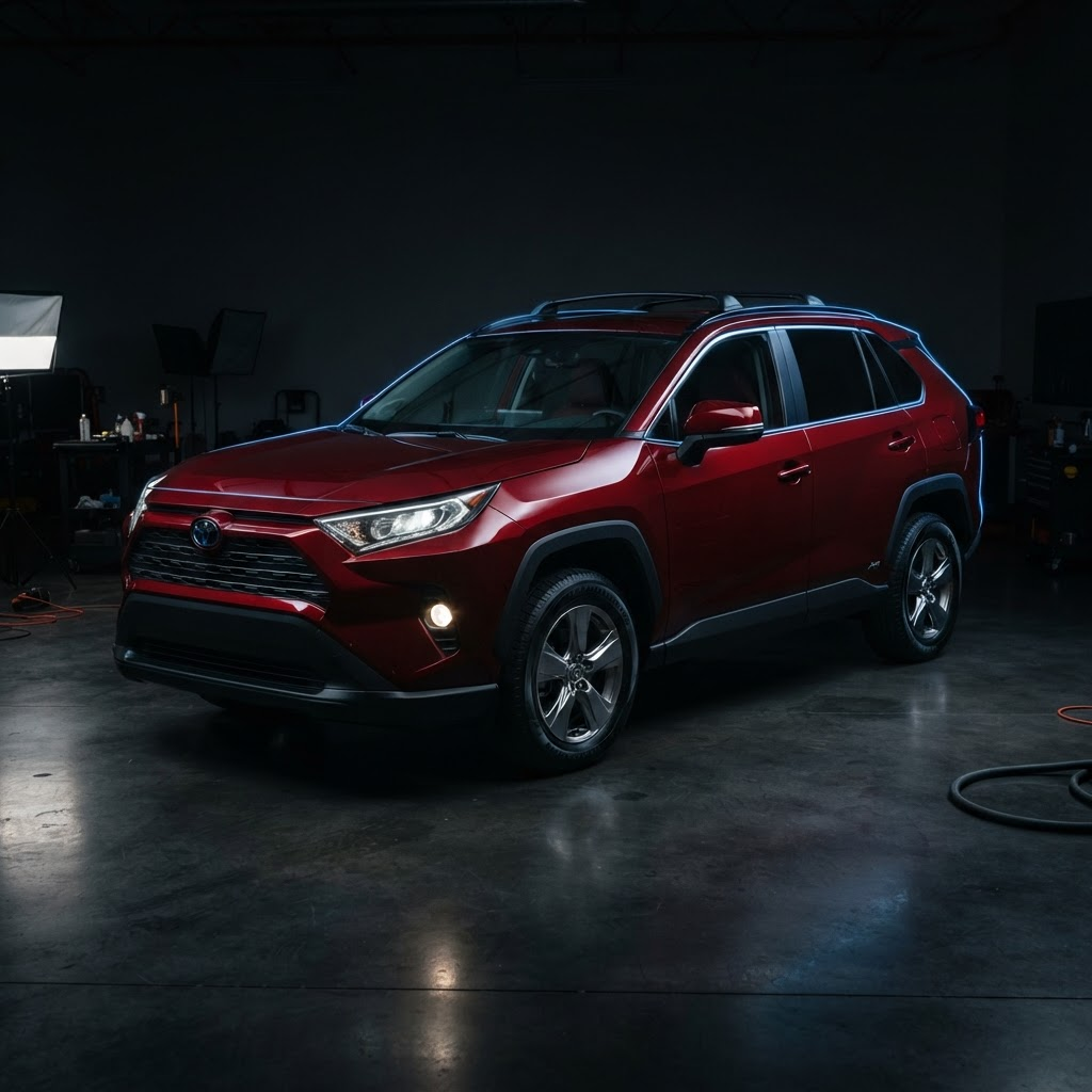 2021 Toyota RAV4 after a full detail